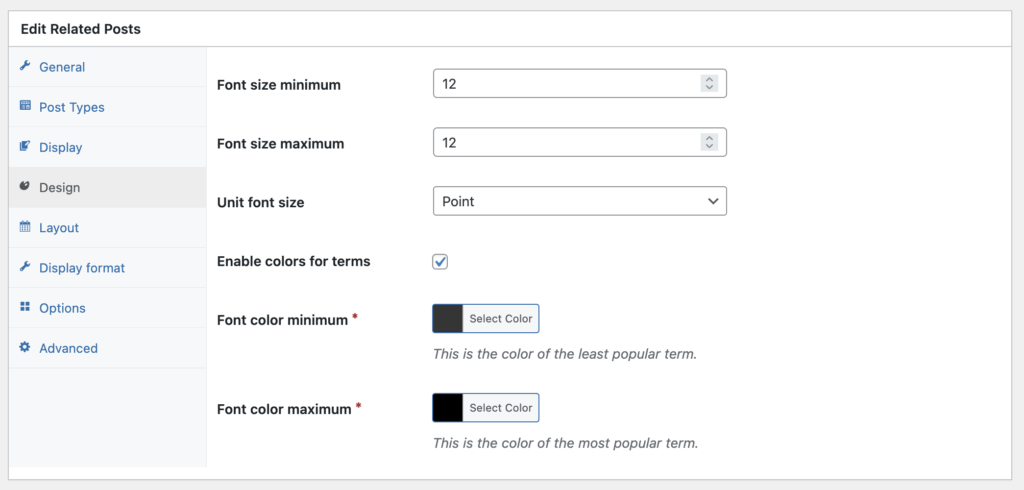 Design of Related Pots